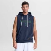 Seattle Mariners Nike Authentic Collection Standard Issue Dri-FIT Sleeveless Hoodie - MLB Hoodies