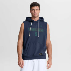 Seattle Mariners Nike Authentic Collection Standard Issue Dri-FIT Sleeveless Hoodie - MLB Hoodies