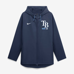 Tampa Bay Rays Nike Authentic Collection Raglan Therma-FIT Full-Zip Hooded Jacket - MLB Jackets