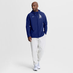 Los Angeles Dodgers Nike Authentic Collection Raglan Therma-FIT Full-Zip Hooded Jacket - MLB Jackets