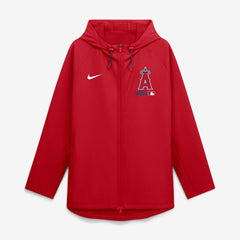 Los Angeles Angels Nike Authentic Collection Raglan Therma-FIT Full-Zip Hooded Jacket - MLB Jackets