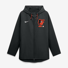 Baltimore Orioles Nike Authentic Collection Raglan Therma-FIT Full-Zip Hooded Jacket - MLB Jackets