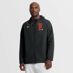 San Francisco Giants Nike Authentic Collection Raglan Therma-FIT Full-Zip Hooded Jacket - MLB Jackets