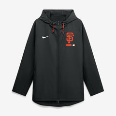 San Francisco Giants Nike Authentic Collection Raglan Therma-FIT Full-Zip Hooded Jacket - MLB Jackets