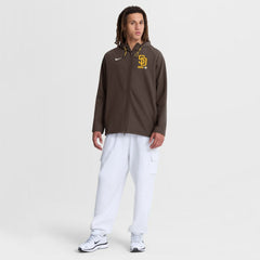San Diego Padres Nike Authentic Collection Raglan Therma-FIT Full-Zip Hooded Jacket - MLB Jackets