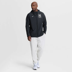 New York Yankees Nike Authentic Collection Raglan Therma-FIT Full-Zip Hooded Jacket - MLB Jackets