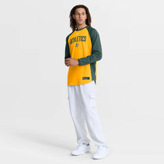 Athletics Nike Authentic Collection Raglan Dri-FIT Sweatshirt - MLB Sweatshirts