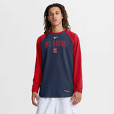 St. Louis Cardinals Nike Authentic Collection Raglan Dri-FIT Sweatshirt - MLB Sweatshirts