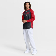 Washington Nationals Nike Authentic Collection Raglan Dri-FIT Sweatshirt - MLB Sweatshirts