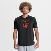 Baltimore Orioles Nike Authentic Collection Batting Practice Pre-Game Raglan Dri-FIT Top - MLB Tops