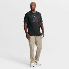 Arizona Diamondbacks Nike Authentic Collection Batting Practice Pre-Game Raglan Dri-FIT Top - MLB Tops