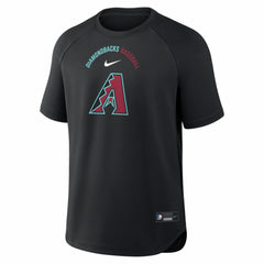 Arizona Diamondbacks Nike Authentic Collection Batting Practice Pre-Game Raglan Dri-FIT Top - MLB Tops