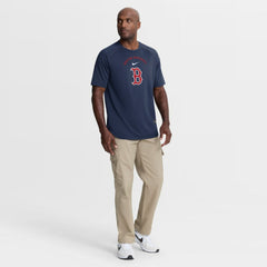 Boston Red Sox Nike Authentic Collection Batting Practice Pre-Game Raglan Dri-FIT Top - MLB Tops