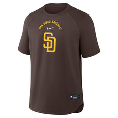 San Diego Padres Nike Authentic Collection Batting Practice Pre-Game Raglan Dri-FIT Top - MLB Tops
