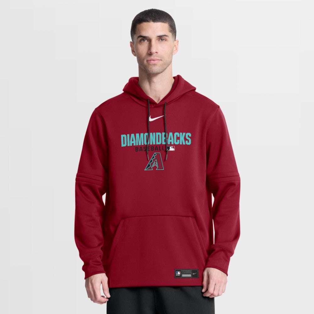Arizona Diamondbacks Nike Authentic Collection Therma-FIT Hoodie - MLB Hoodies