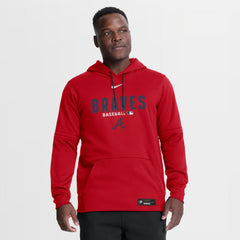 Atlanta Braves Nike Authentic Collection Therma-FIT Hoodie - MLB Hoodies