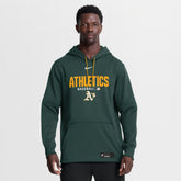 Athletics Nike Authentic Collection Therma-FIT Hoodie - MLB Hoodies
