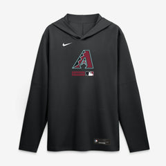 Arizona Diamondbacks Nike Authentic Collection Dri-FIT Long Sleeve Hooded T-Shirt - MLB T-shirts