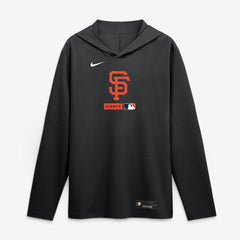 San Francisco Giants Nike Authentic Collection Dri-FIT Long Sleeve Hooded T-Shirt - MLB T-shirts
