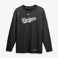 Los Angeles Dodgers Nike Authentic Collection Game Time Raglan Long Sleeve T-Shirt - MLB T-shirts