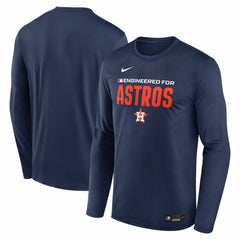 Houston Astros Nike Authentic Collection Legend Dri-FIT Long Sleeve T-Shirt - MLB T-shirts