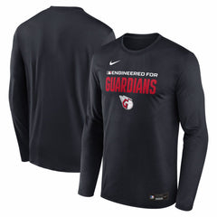 Cleveland Guardians Nike Authentic Collection Legend Dri-FIT Long Sleeve T-Shirt - MLB T-shirts
