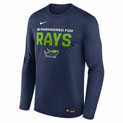 Tampa Bay Rays Nike Authentic Collection Legend Dri-FIT Long Sleeve T-Shirt - MLB T-shirts