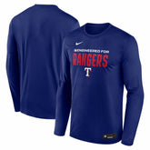Texas Rangers Nike Authentic Collection Legend Dri-FIT Long Sleeve T-Shirt - MLB T-shirts