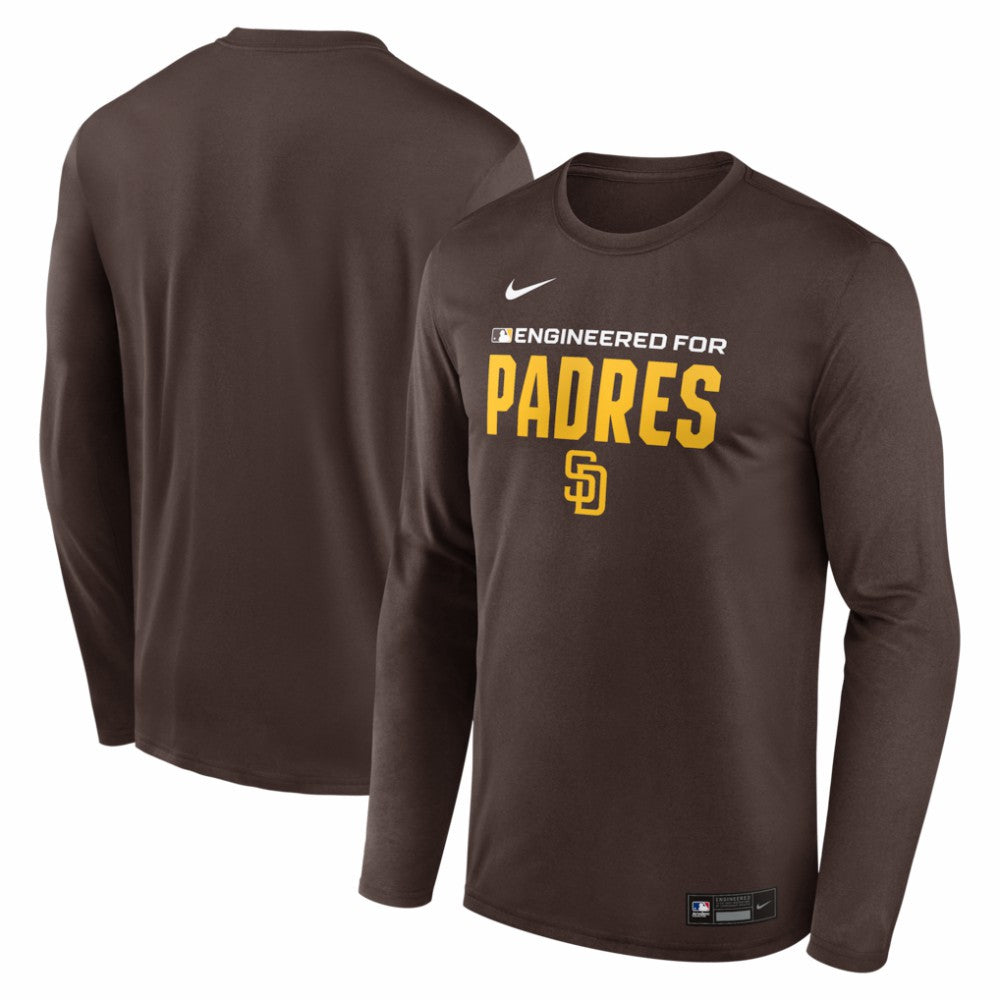 San Diego Padres Nike Authentic Collection Legend Dri-FIT Long Sleeve T-Shirt - MLB T-shirts