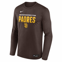 San Diego Padres Nike Authentic Collection Legend Dri-FIT Long Sleeve T-Shirt - MLB T-shirts