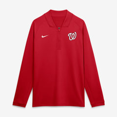 Washington Nationals Nike Authentic Collection Dri-FIT Raglan Half-Zip Pullover - MLB Pullover