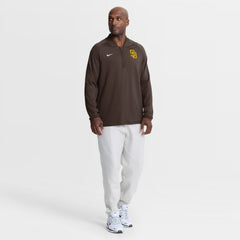 San Diego Padres Nike Authentic Collection Dri-FIT Raglan Half-Zip Pullover - MLB Pullover