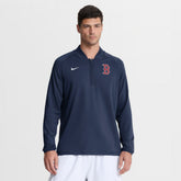 Boston Red Sox Nike Authentic Collection Dri-FIT Raglan Half-Zip Pullover - MLB Pullover