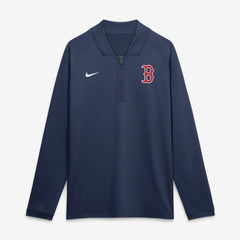 Boston Red Sox Nike Authentic Collection Dri-FIT Raglan Half-Zip Pullover - MLB Pullover