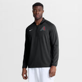 Arizona Diamondbacks Nike Authentic Collection Dri-FIT Raglan Half-Zip Pullover - MLB Pullover