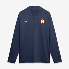 Houston Astros Nike Authentic Collection Dri-FIT Raglan Half-Zip Pullover - MLB Pullover