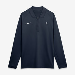 Atlanta Braves Nike Authentic Collection Dri-FIT Raglan Half-Zip Pullover - MLB Pullover
