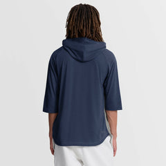 Boston Red Sox Nike Authentic Collection Flux Dri-FIT Raglan 3/4-Sleeve Hooded T-Shirt - MLB T-shirts