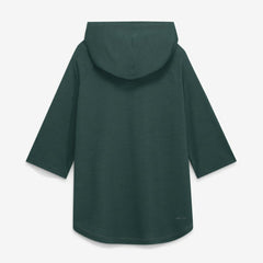 Athletics Nike Authentic Collection Flux Dri-FIT Raglan 3/4-Sleeve Hooded T-Shirt - MLB T-shirts