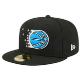 Black Orlando Magic Core Logo 59FIFTY Fitted Hat | NBA
