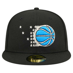 Black Orlando Magic Core Logo 59FIFTY Fitted Hat | NBA