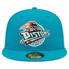 Teal Detroit Pistons Core Logo 59FIFTY Fitted Hat sale | NBA