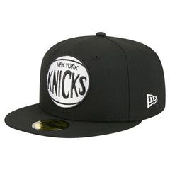 Black New York Knicks 59FIFTY Fitted Hat | NBA