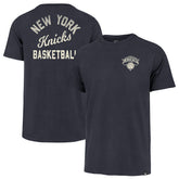 Blue New York Knicks '47 Turn Back Franklin T-Shirt | NBA