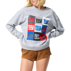 New York Giants Terez Women's Technicolor Oversized Sweatshirt | NFL Near me