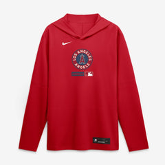 Los Angeles Angels Nike City Connect Dri-FIT Long Sleeve Hooded T-Shirt - MLB T-shirts
