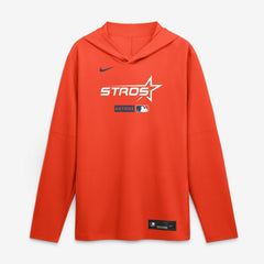 Houston Astros Nike City Connect Dri-FIT Long Sleeve Hooded T-Shirt - MLB T-shirts