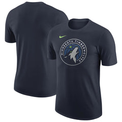 Navy Minnesota Timberwolves Essential T-Shirt | NBA