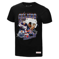 Connor McDavid Edmonton Oilers Mitchell & Ness 2.0 Player Graphic T-Shirt - NHL T-shirts