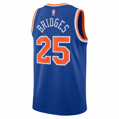 Blue Mikal Bridges New York Knicks Unisex Swingman Jersey | NBA